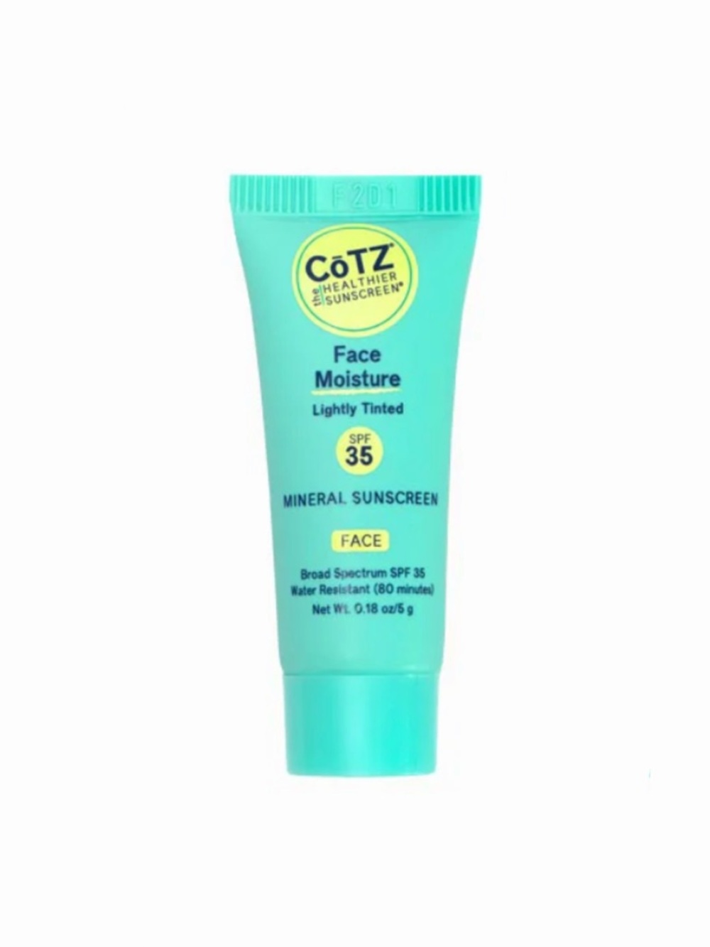 Cotz Face Moisture Lightly Tinted Mineral Sunscreen Broad Spectrum SPF 35 Mini